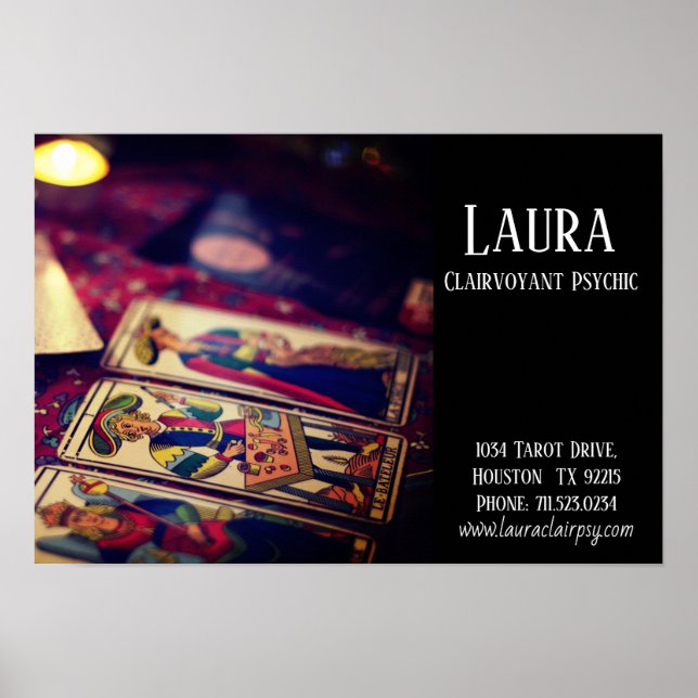 Póster Clairvoyant Psychic 7 Poster (Frente)