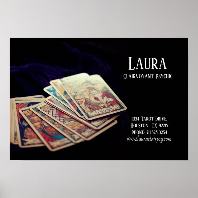 Póster Clairvoyant Psychic 8 Poster (Frente)