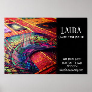Póster Clairvoyant Psychic Tarot Poster