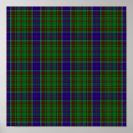 Póster Clan Adams Tartan - Descarga digital