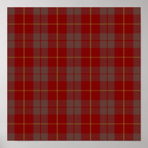 Póster Clan Bryce Tartan - Descarga digital