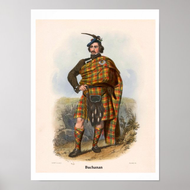 Póster Clan Buchanan (Frente)