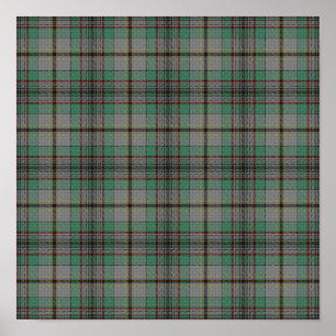 Póster Clan Craig Tartan - Descarga digital