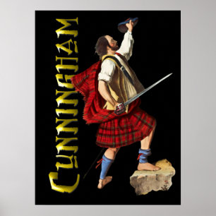 Póster Clan Cunningham Scottish Highland Dream Poster