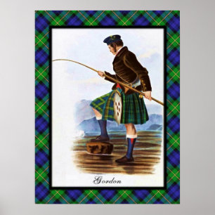 Póster Clan Gordon Scottish Dreams Poster