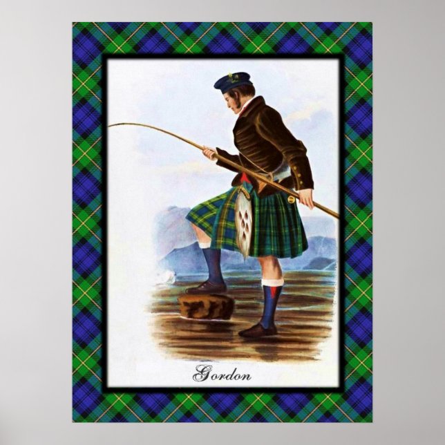 Póster Clan Gordon Scottish Dreams Poster (Frente)