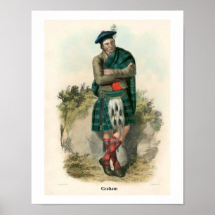Póster Clan Graham