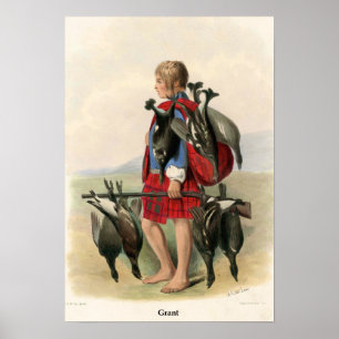 Póster Clan Grant