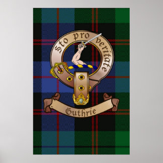 Póster Clan Guthrie Imints