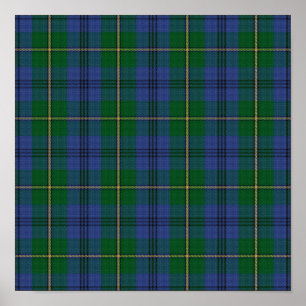 Póster Clan Johnstone Tartan - Descarga digital