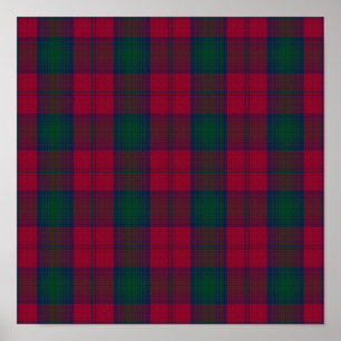 Póster Clan Lindsay Tartan - Descarga digital