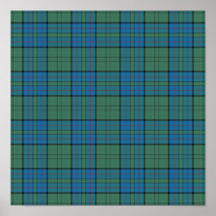 Póster Clan Lockhart Tartan - Descarga digital