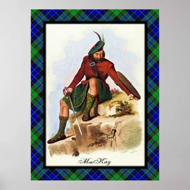 Póster Clan MacKay Scottish Dreams Poster (Frente)