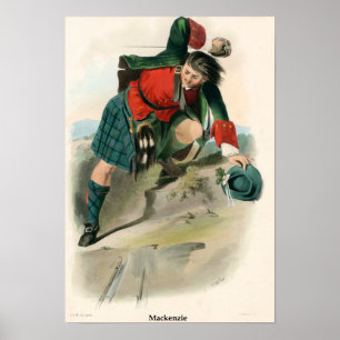 Póster Clan Mackenzie