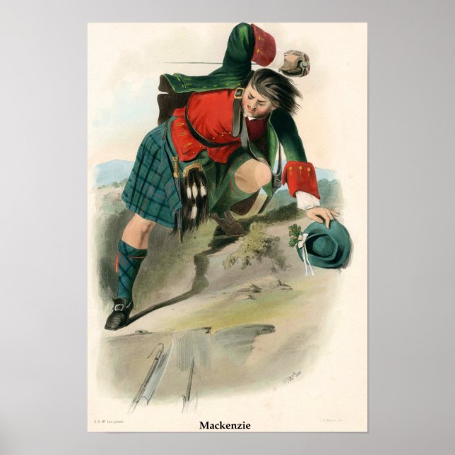 Póster Clan Mackenzie (Frente)