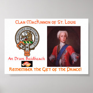 Póster Clan MacKinnon Drambuie Poster