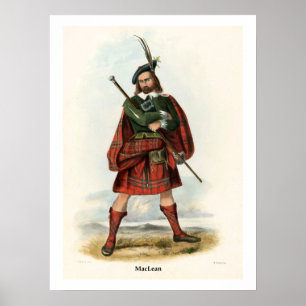 Póster Clan MacLean