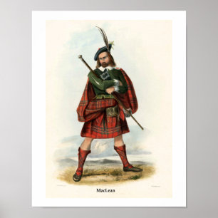 Póster Clan MacLean
