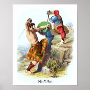 Póster Clan MacMillan de R. R. McIan