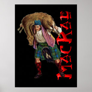Póster Clan MacRae Scottish Highland Dream Poster
