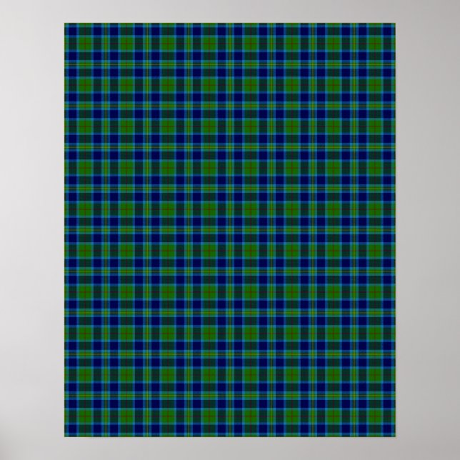 Póster Clan Miller Tartan (Frente)