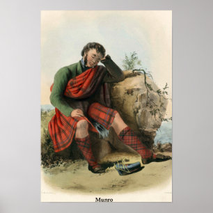 Póster Clan Munro