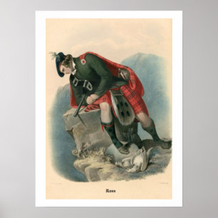 Póster Clan Ross