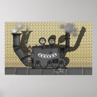 Póster Clank the Machine