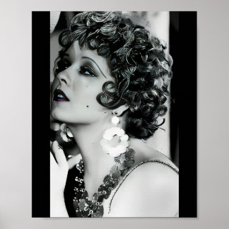 Póster Clara Bow... El Chica de TI de los años 20