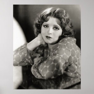 Póster Clara Bow: El Chica "It" (años 20)