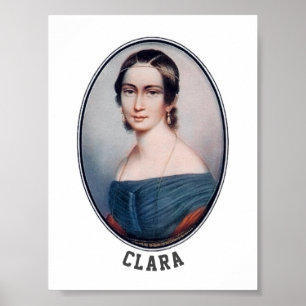 Póster Clara Schumann (1838)