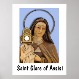 Póster Clare de Asís
