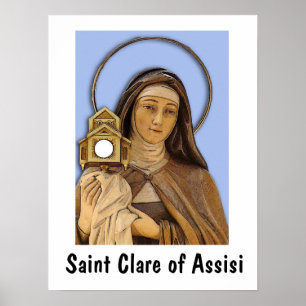 Póster Clare de Asís