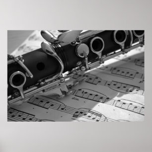 Póster Clarinet