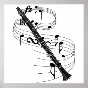 Póster Clarinet