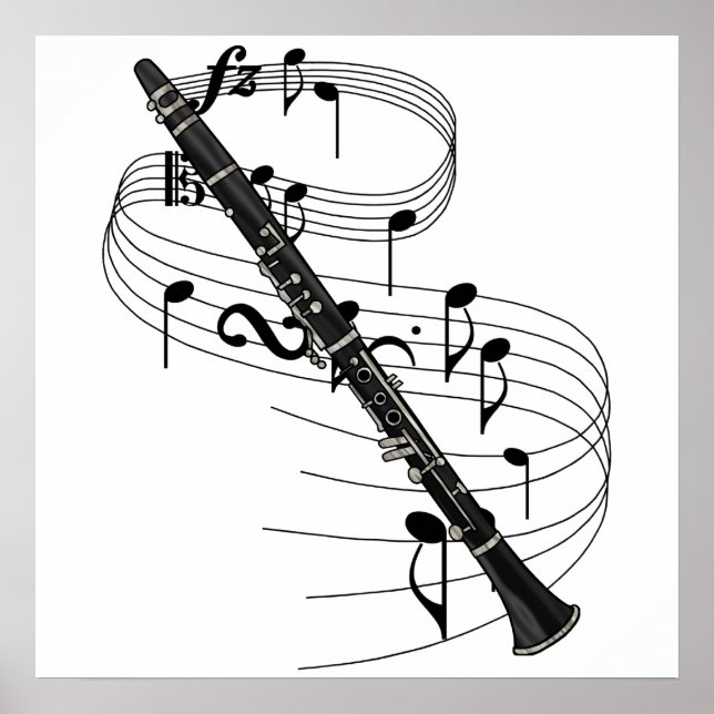Póster Clarinet (Frente)