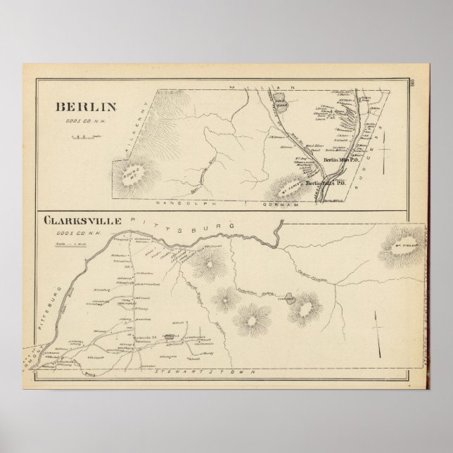 Póster Clarksville, Berlín (Frente)