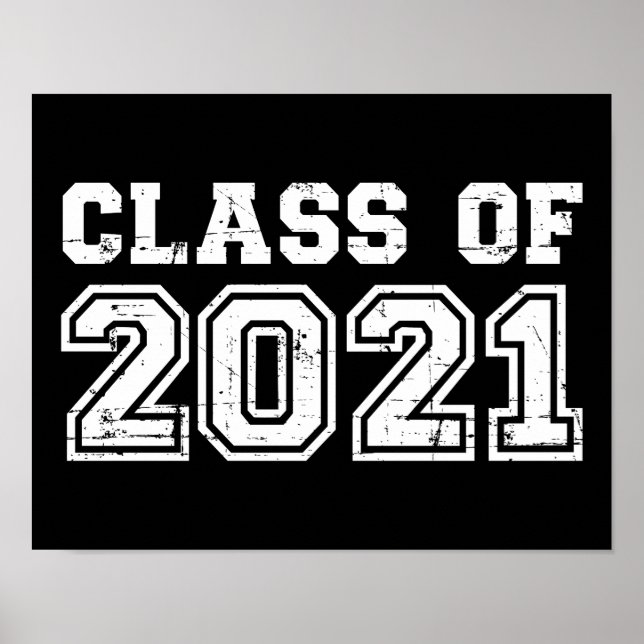 Póster Clase de 2021 (Frente)