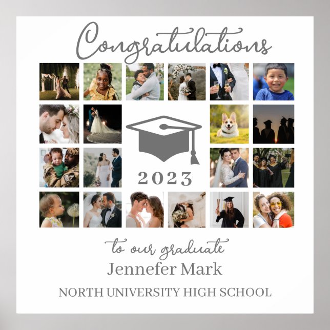 Póster clase de 2025, graduación de la clase de 2026 (Frente)