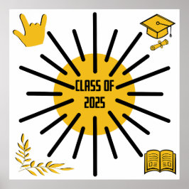 Póster Clase de 2025 - Sunshine