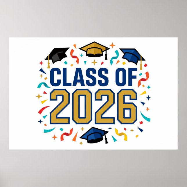 Póster Clase de 2026 (Frente)
