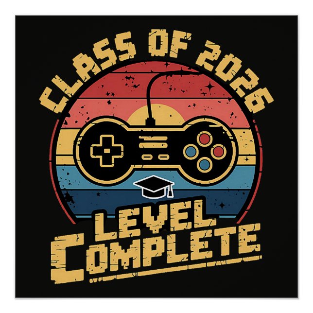 Póster Clase de 2026 nivel completo (Anverso)