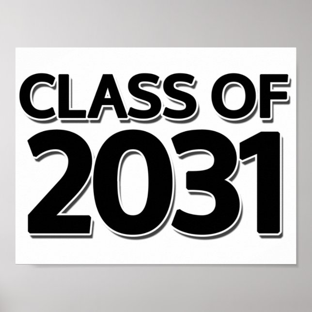 Póster Clase de 2031 (Frente)