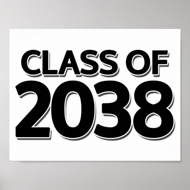 Póster Clase de 2038 (Frente)