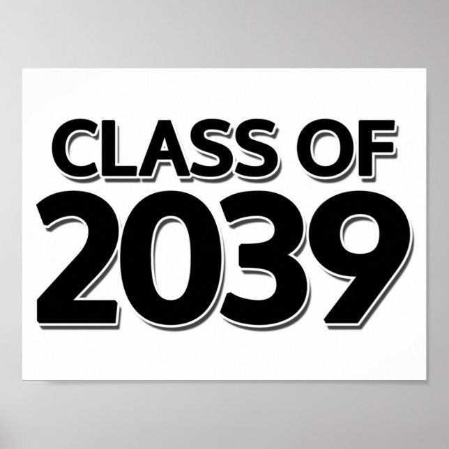 Póster Clase de 2039 (Frente)