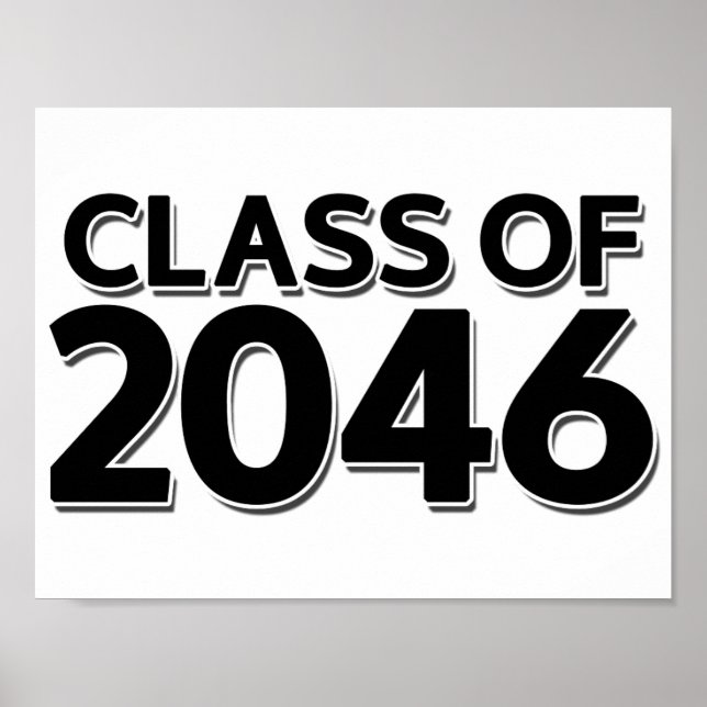 Póster Clase de 2046 (Frente)