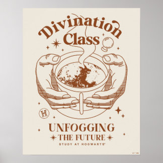 Póster Clase de adivinación - Despejando el futuro