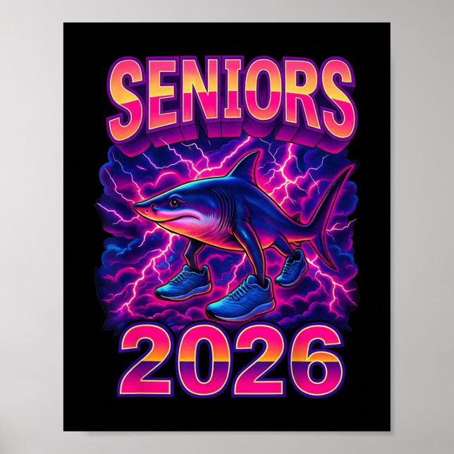 Póster Clase De Ancianos Mayores De Brainrot Italiano De  (Frente)
