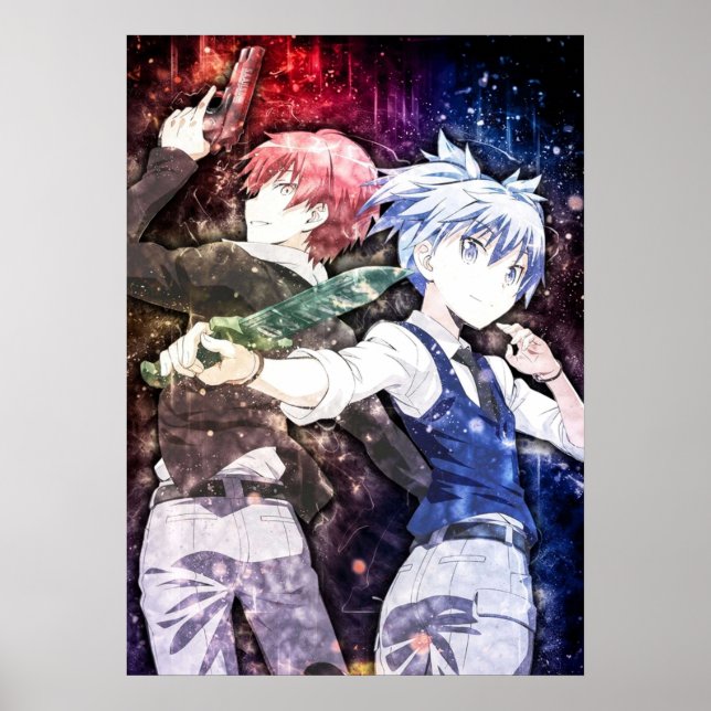 Póster Clase de Asesinato Karma Nagisa (Frente)