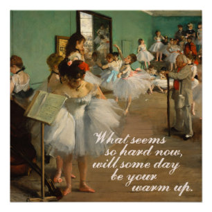 Póster Clase de ballet   Edgar Degas   Oferta Inspiradora